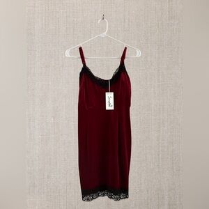 Red Velvet Bodycon Dress